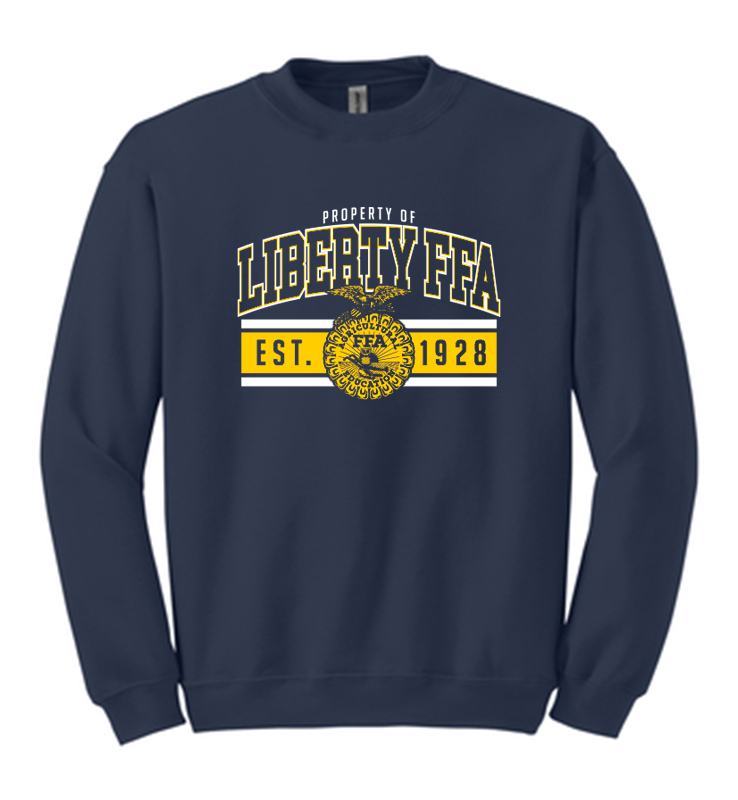 FFA LIBERTY NAVY CREW NECK