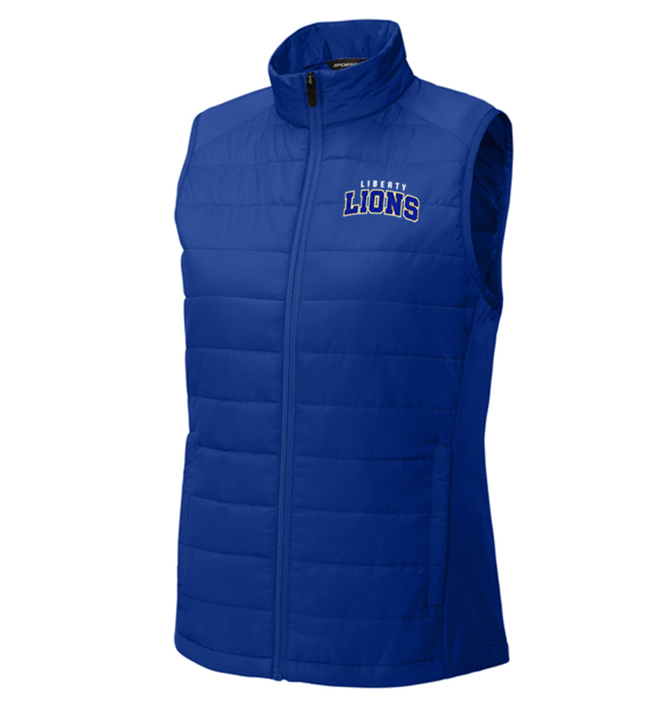 LIBERTY ATHLETIC BOOSTERS LADIES HYBRID VEST