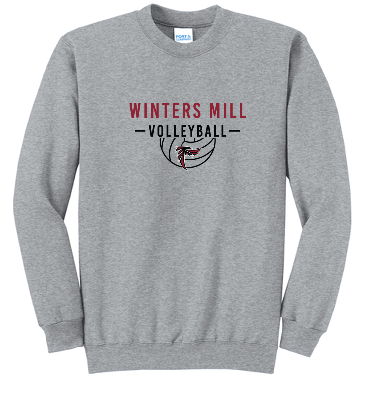 WINTERS MILL ATHLETIC HEATHER CREWNECK