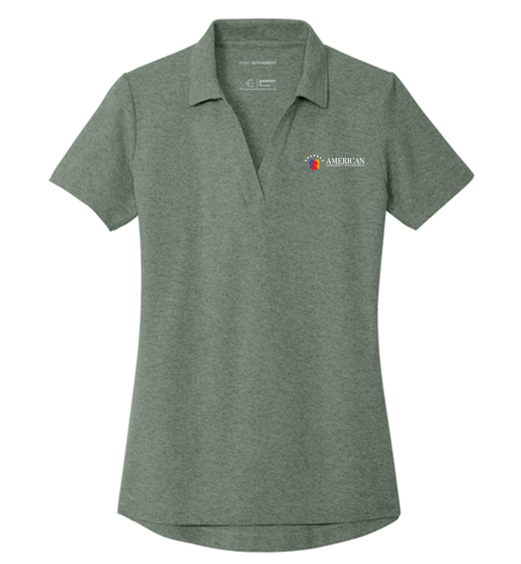 ACM Port Authority Women's C-FREE Cotton Blend Pique Polo