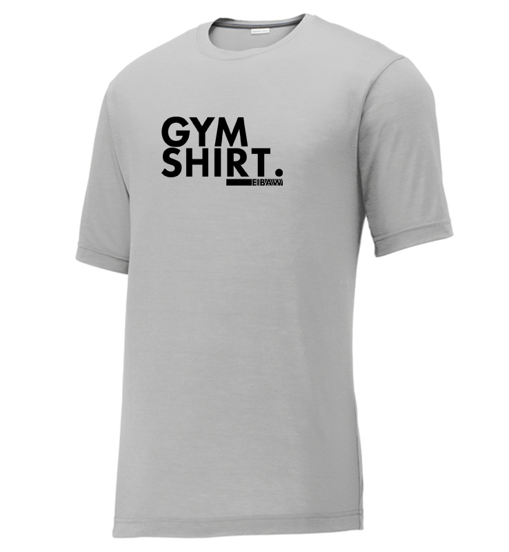 EIBAW GYM SHIRT SILVER TEE