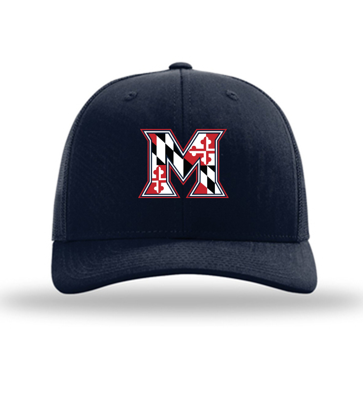 MONARCHS SOFTBALL NAVY SNAP BACK TRUCKER HAT