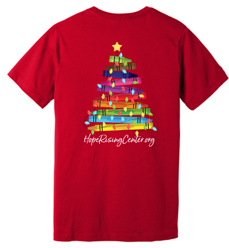 HOPE RISING BROKEN CRAYONS V NECK