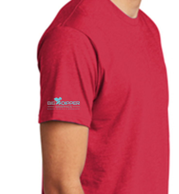 DEVENS DEALS NEXT LEVEL UNISEX TEE RED