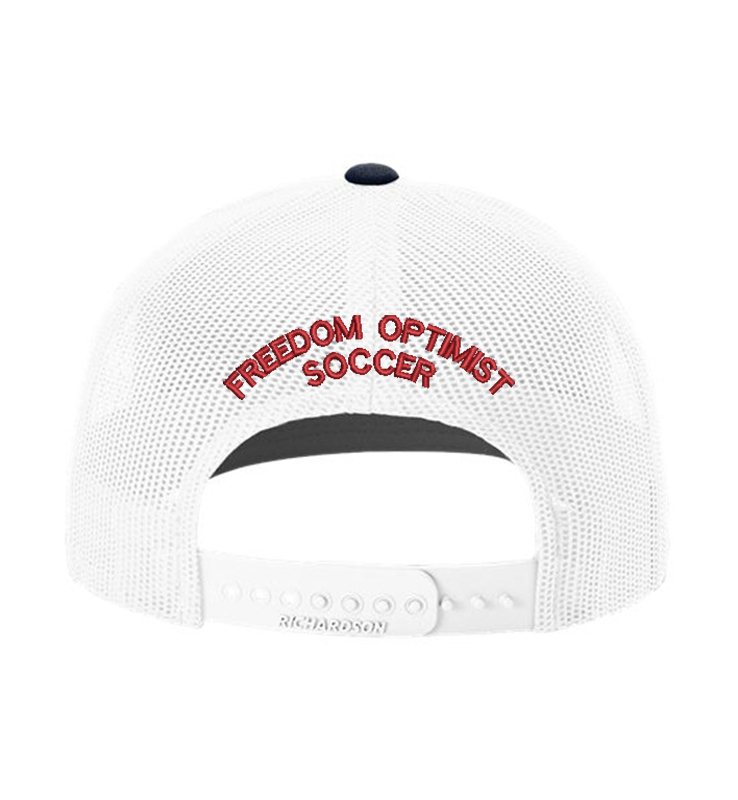 FREEDOM OPTIMIST SOCCER TRUCKER HAT