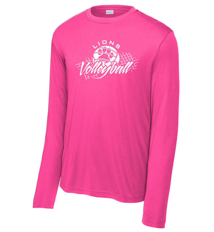 LIBERTY VOLLEYBALL DIG PINK LONG SLEEVE