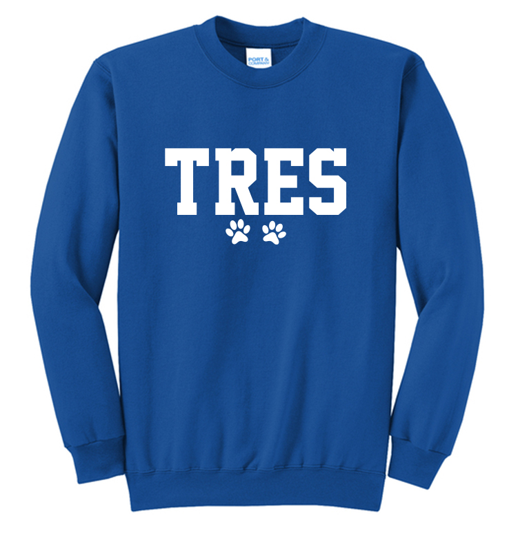 TRIADELPHIA RIDGE TRES TRUE ROYAL CREWNECK