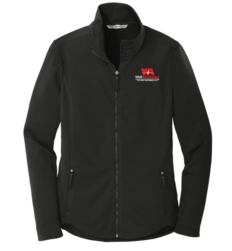 WELL ADVANTAGE LADIES COLLECTIVE SMOOTH FLEECE JACKET