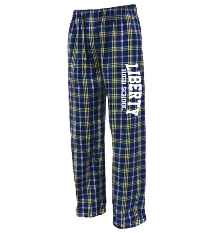 LIBERTY ATHLETIC BOOSTERS FLANNEL PANTS