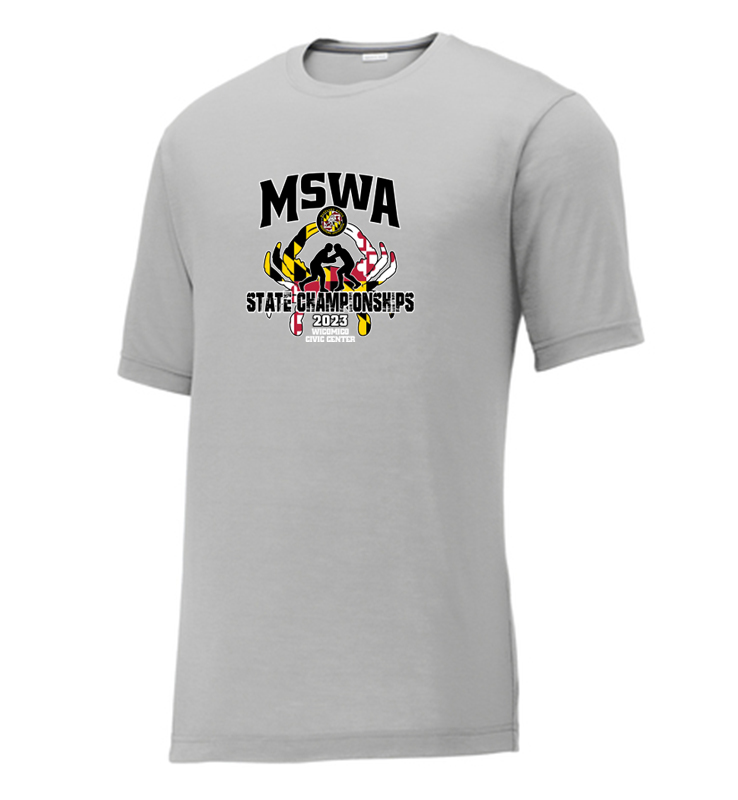 MSWA STATE CHAMPIONSHIPS SILVER T-SHIRT