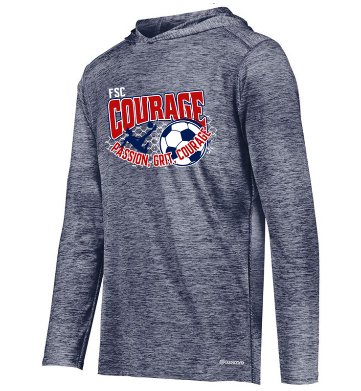 FSC COURAGE ELECTRIFY COOLCORE HOODIE