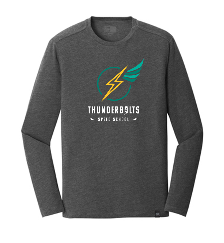 THUNDERBOLTS  New Era Heritage Blend Long Sleeve Crew Tee
