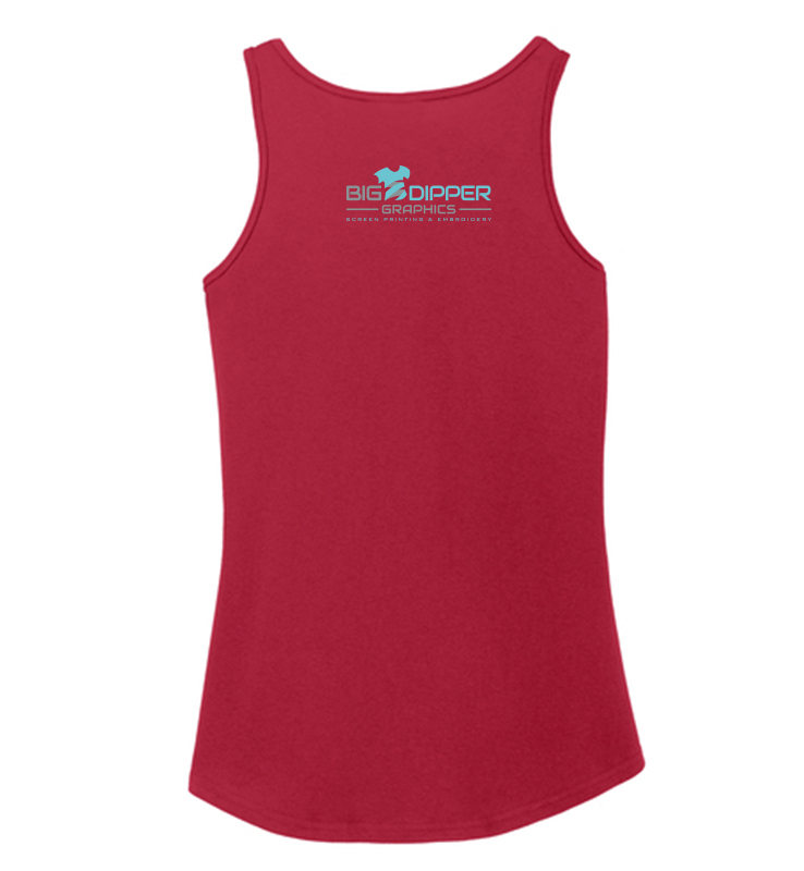 DEVENS DEAL CORE TANK TOP RED