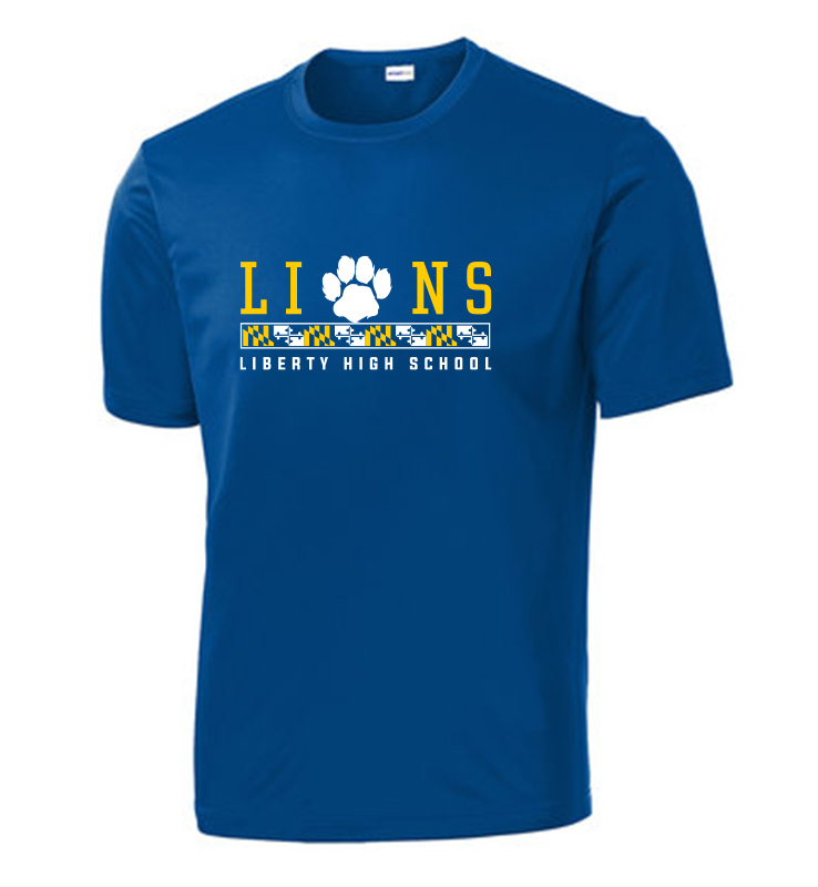 LIBERTY ATHLETIC BOOSTERS PERFORMANCE TEE