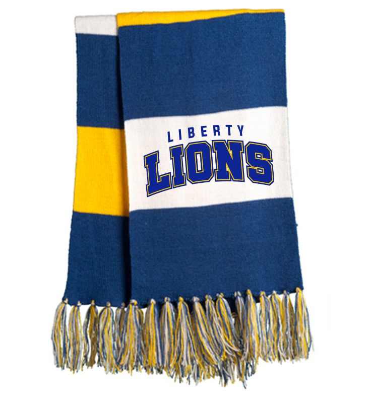 LIBERTY ATHLETIC BOOSTERS SCARF