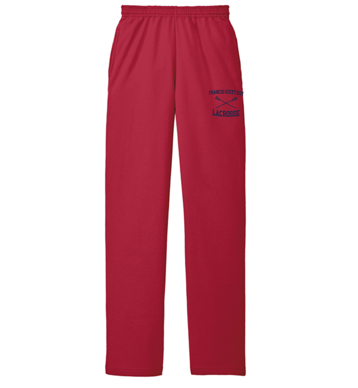 FSK LACROSSE RED SWEATPANTS