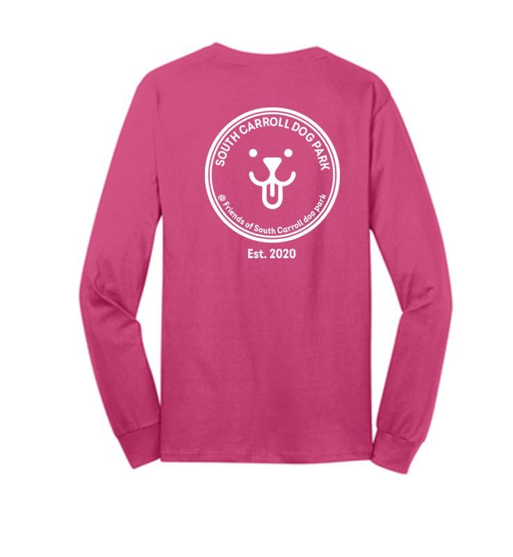 SOUTH CARROLL DOG PARK PINK LONG SLEEVE