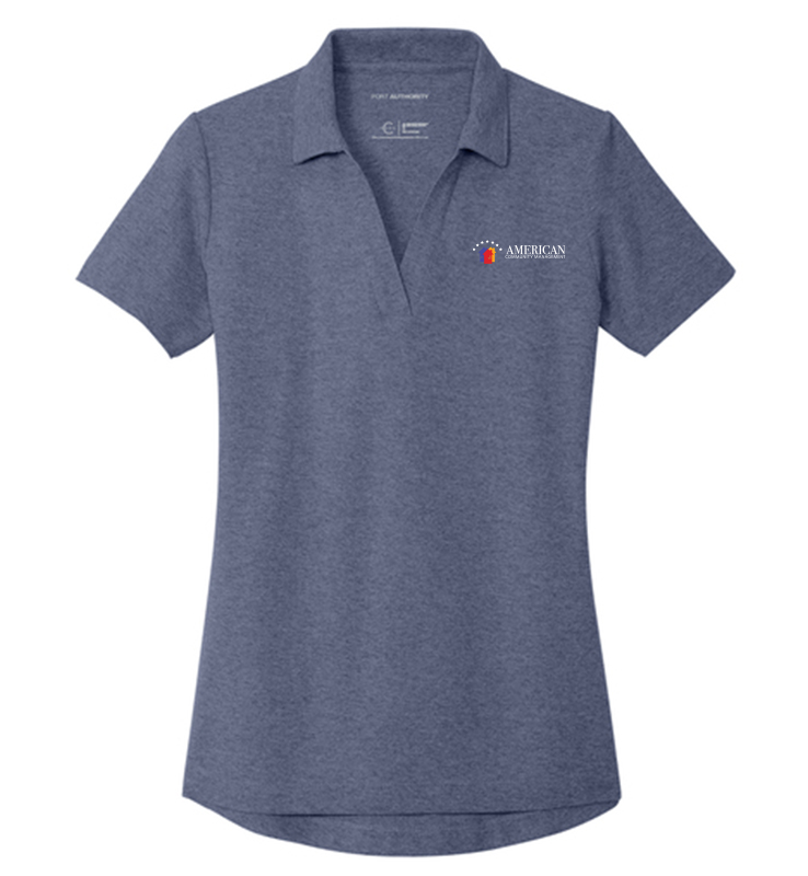 ACM Port Authority Women's C-FREE Cotton Blend Pique Polo