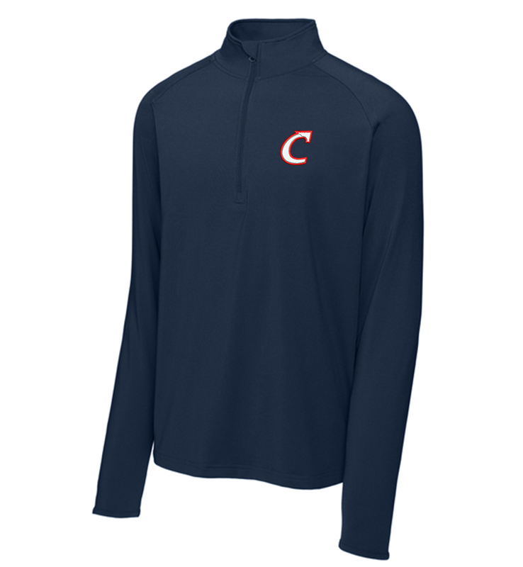 SYKESVILLE CYCLONES STRETCH C QUARTER ZIP