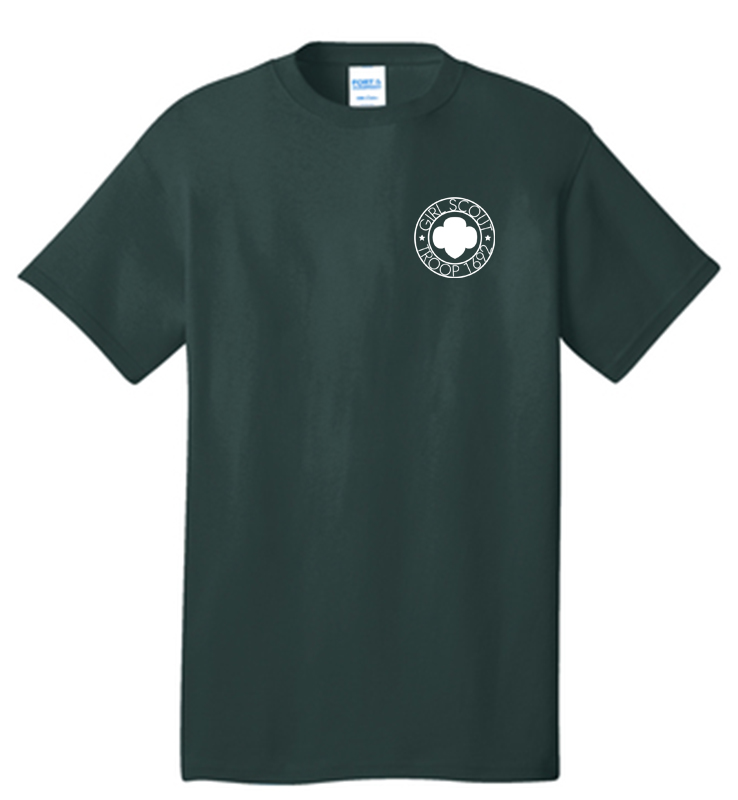 GS TROOP 1692 FORREST GREEN TEE