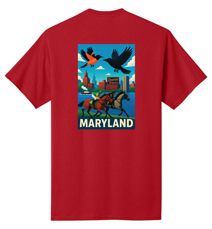NATIONAL WRESTLING TEAM RED TEE