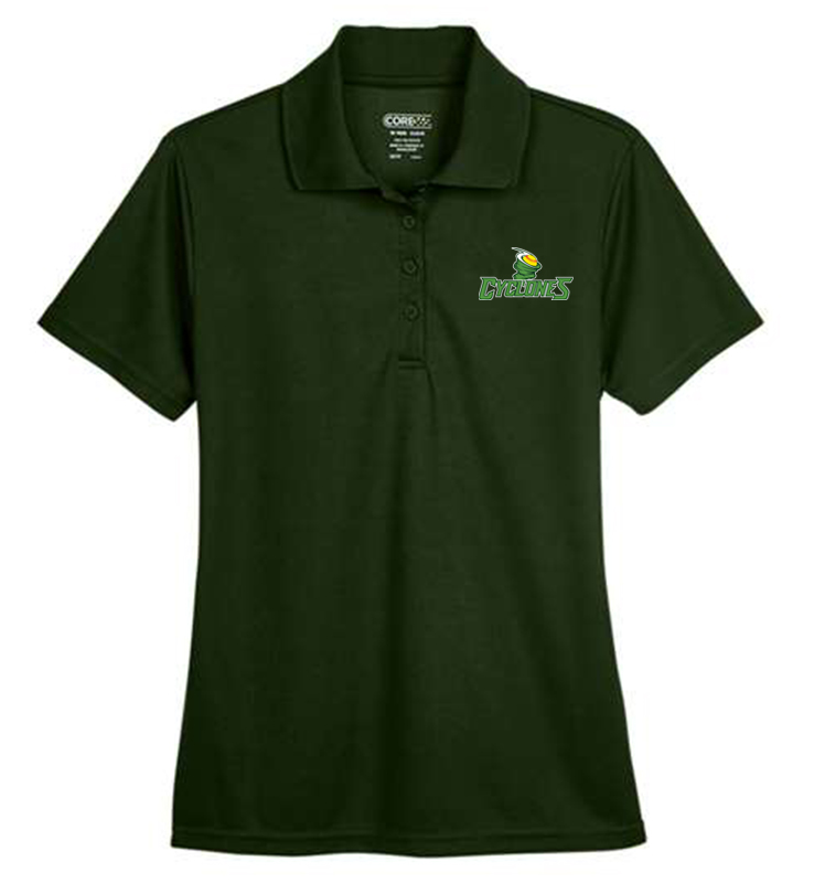 CHARLES CARROLL CYCLONES LADIES PIQUE POLO