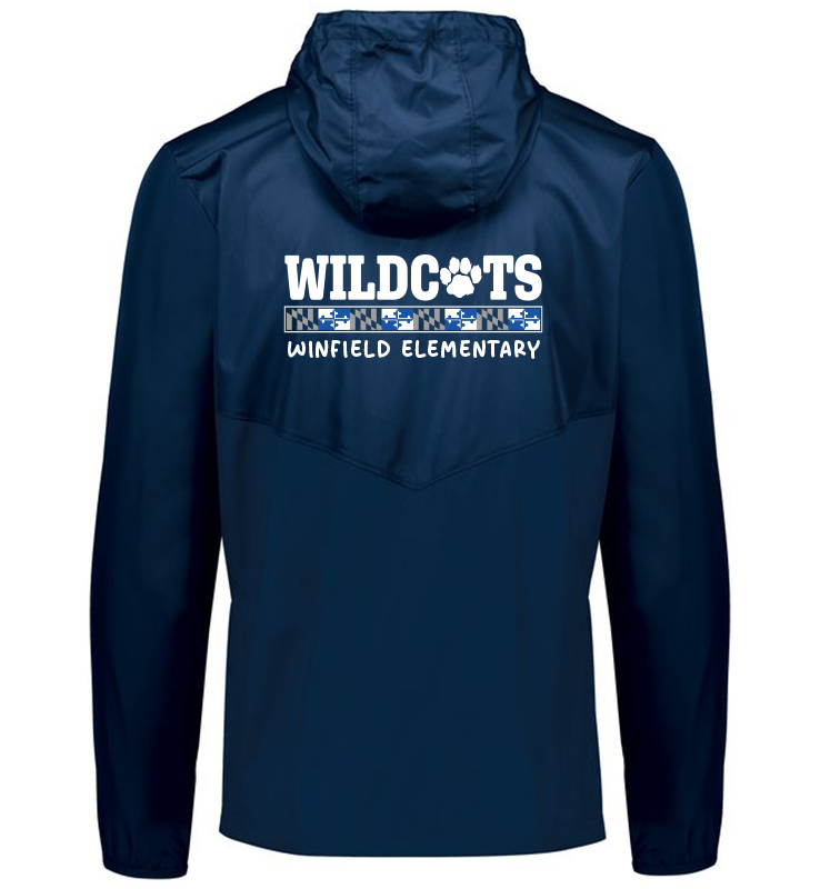 WINFIELD ELEMENTARY PACK PULLOVER WINDBREAKER