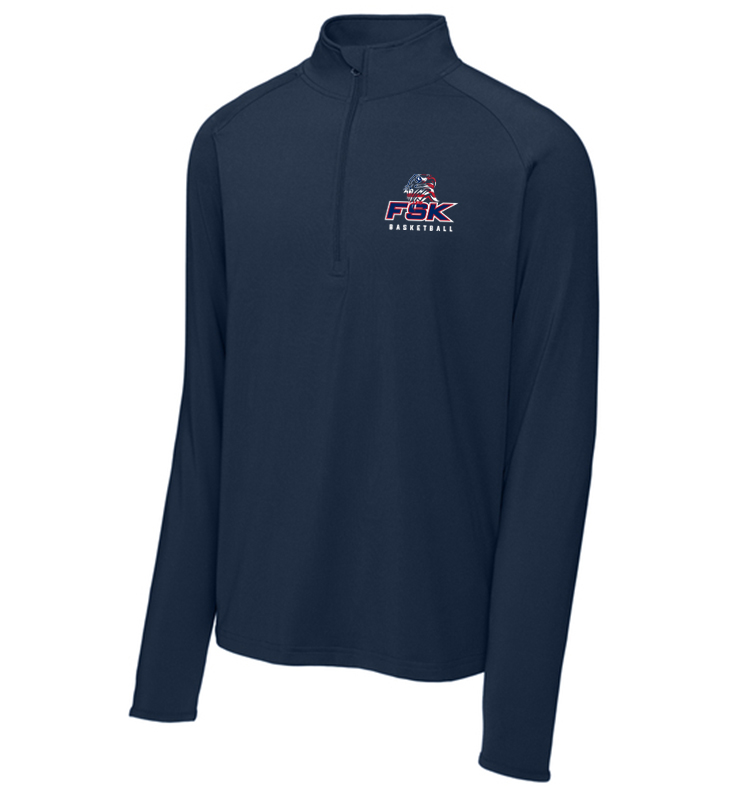 FSK BASKETBALL STRETCH 1/4 ZIP