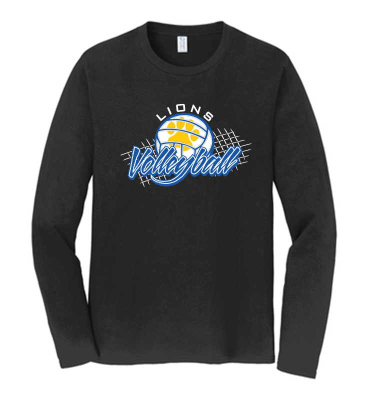 LIBERTY VOLLEY BALL BLACK LONG SLEEVE