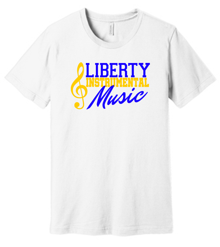 Liberty Instrumental Music BELLA+CANVAS Unisex Jersey Short Sleeve Tee