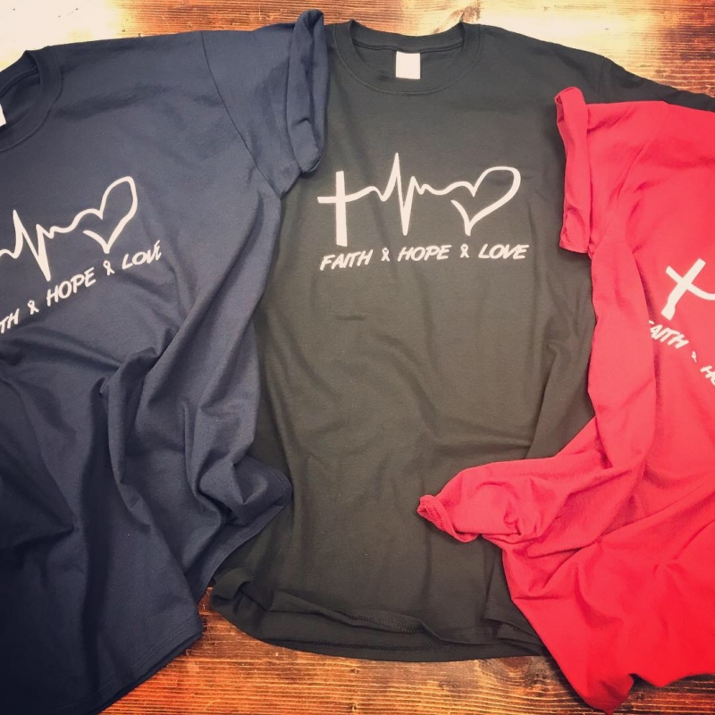 Faith Hope & Love T Shirt
